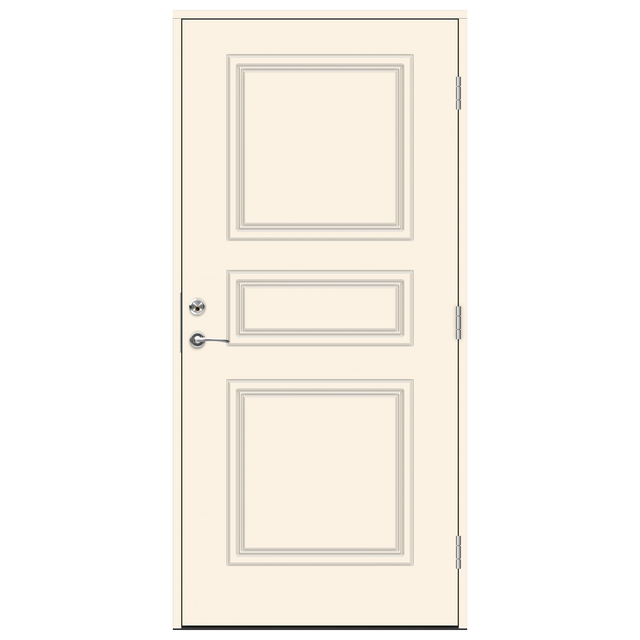 YTTERDÖRRSSET PUCCINI VIT NCS S 0502-Y 105MM KARM 9X20H | Beijerbygg Byggmaterial